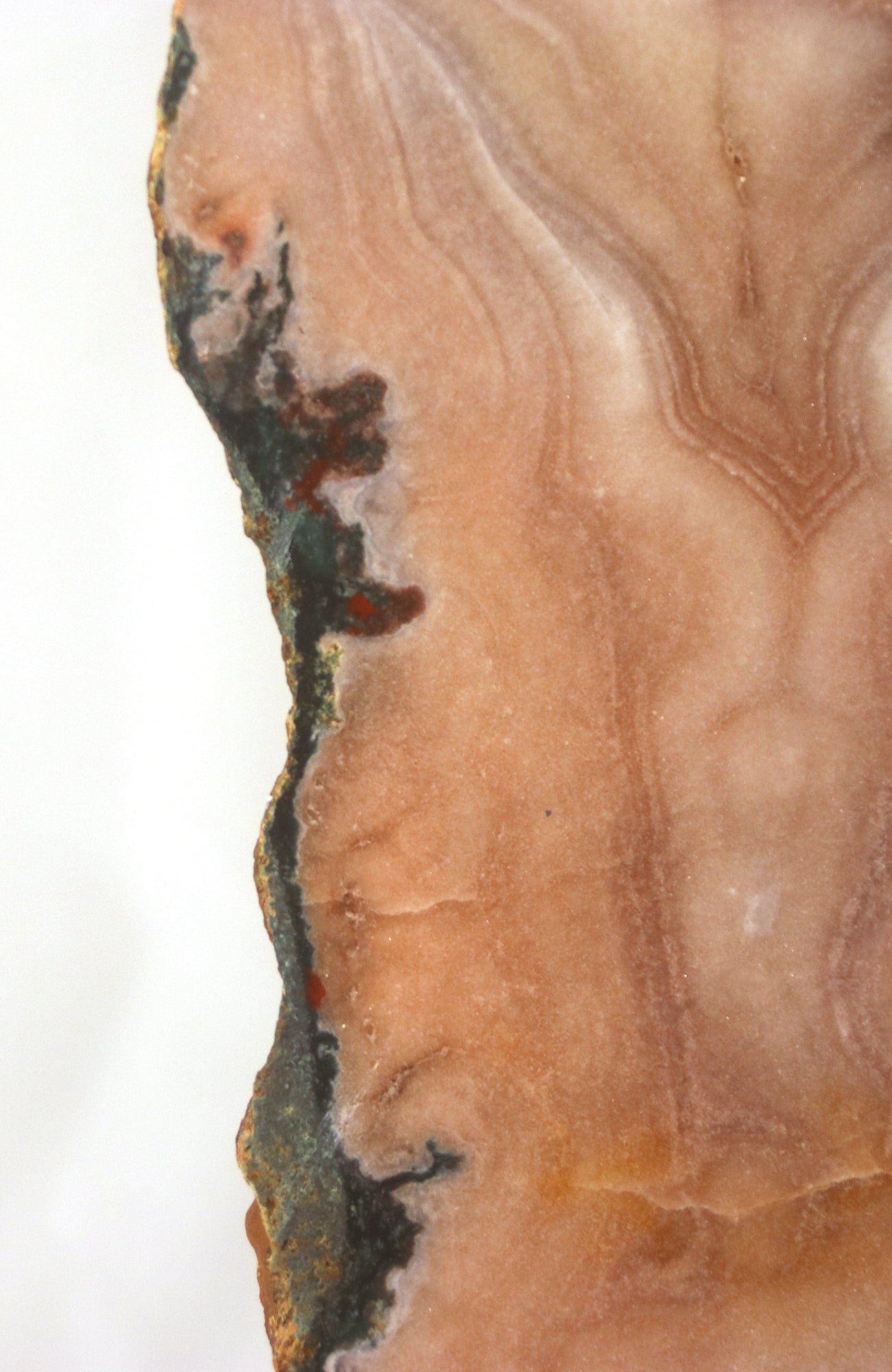 Pink Amethyst Cluster Slice on Stand